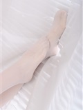 SSA丝社 NO.025 琪琪 甜美风女仆白色长筒丝袜(96)